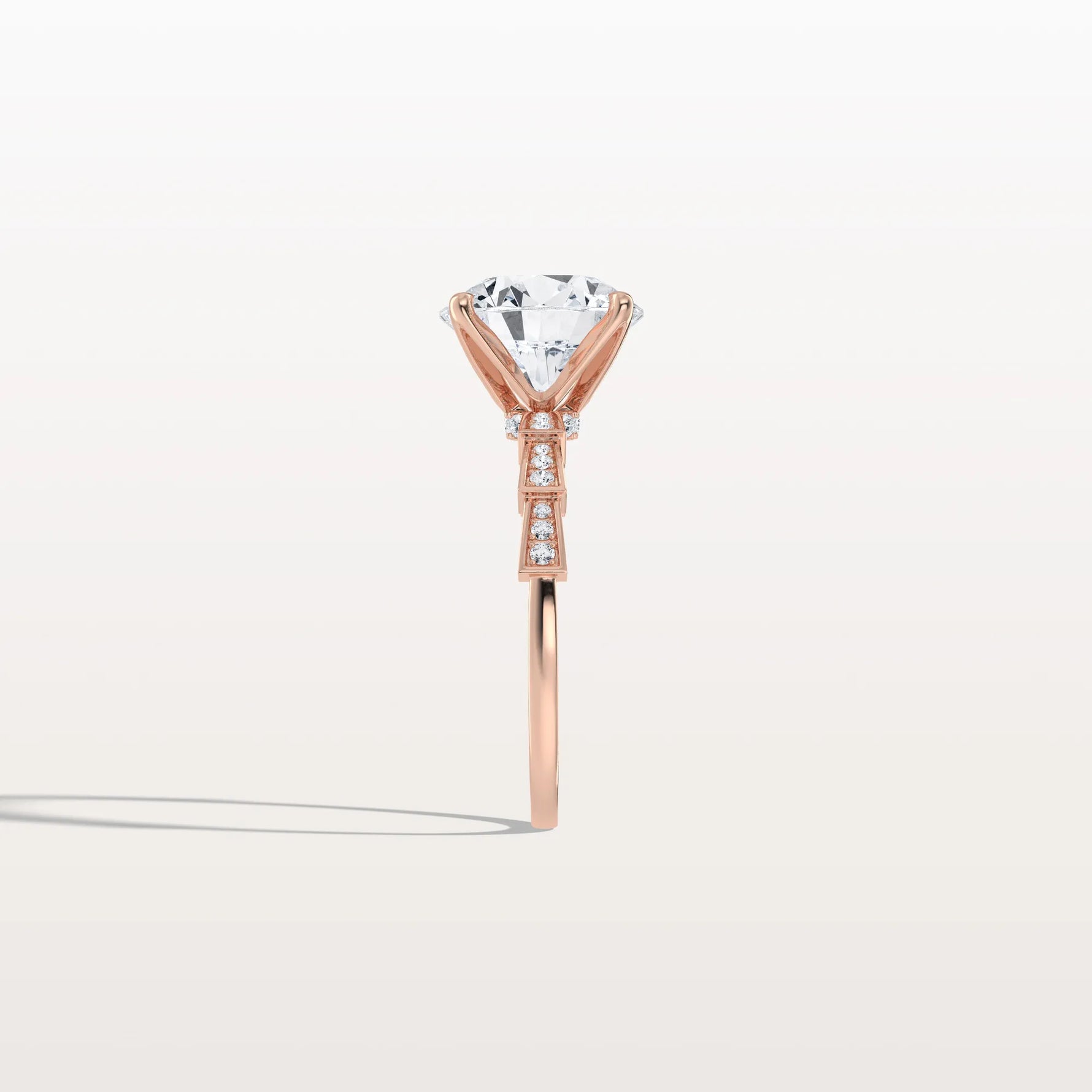 3CT Hidden Halo Lab Diamond Ring - Fashion,Pave - Rings