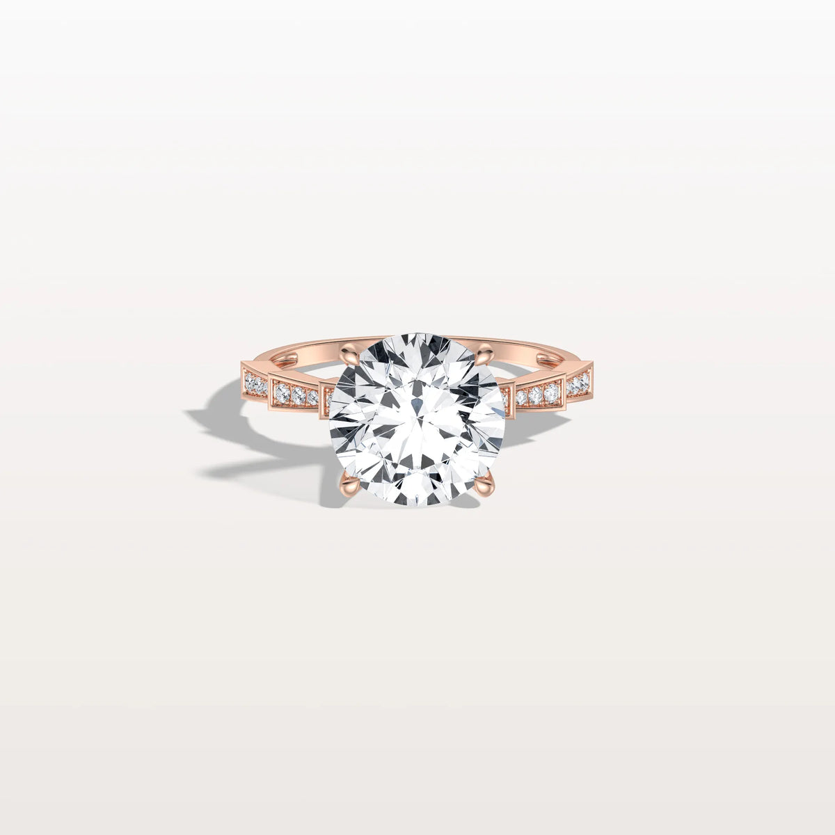 3CT Hidden Halo Lab Diamond Ring - Fashion,Pave - Rings