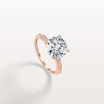 3CT Hidden Halo Lab Diamond Ring - Fashion,Pave - Rings