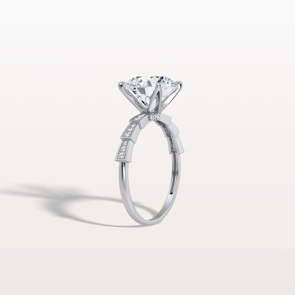 3CT Hidden Halo Lab Diamond Ring - Fashion,Pave - Rings