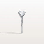 3CT Hidden Halo Lab Diamond Ring - Fashion,Pave - Rings