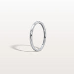 Lab Grown Diamond Dainty Stacking Ring with Lab Diamonds - Rings