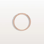 Lab Grown Diamond Dainty Stacking Ring with Lab Diamonds - Rings