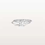 1CT Round Lab Grown Diamond Double Hidden Halo Ring - Rings