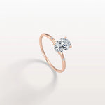 1CT Oval Lab Grown Diamond Hidden Halo Engagement Ring - Rings