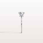 1CT Oval Lab Grown Diamond Hidden Halo Engagement Ring - Rings