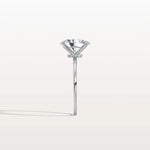 2CT Oval Lab Grown Diamond Hidden Halo Engagement Ring - Rings