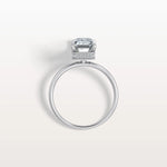 2CT Emerald Cut Lab Grown Diamond Engagement Ring - Rings