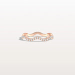 Twisted Pave Eternity Lab Grown Diamond Band - Rings