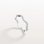 Twisted Pave Eternity Lab Grown Diamond Band - Rings