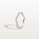 Twisted Pave Eternity Lab Grown Diamond Band - Rings