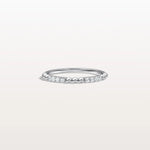 Milligram Pave Lab Grown Diamond Stackable Ring - Rings
