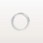 Milligram Pave Lab Grown Diamond Stackable Ring - Rings
