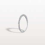 Milligram Pave Lab Grown Diamond Stackable Ring - Rings