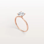 2CT Round Lab Grown Diamond Ring In 14K Gold - Rings