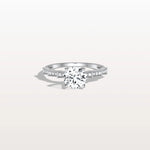 1CT Hidden Halo Lab Diamond Ring - Fashion,Pave - Rings
