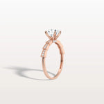 1CT Hidden Halo Lab Diamond Ring - Fashion,Pave - Rings