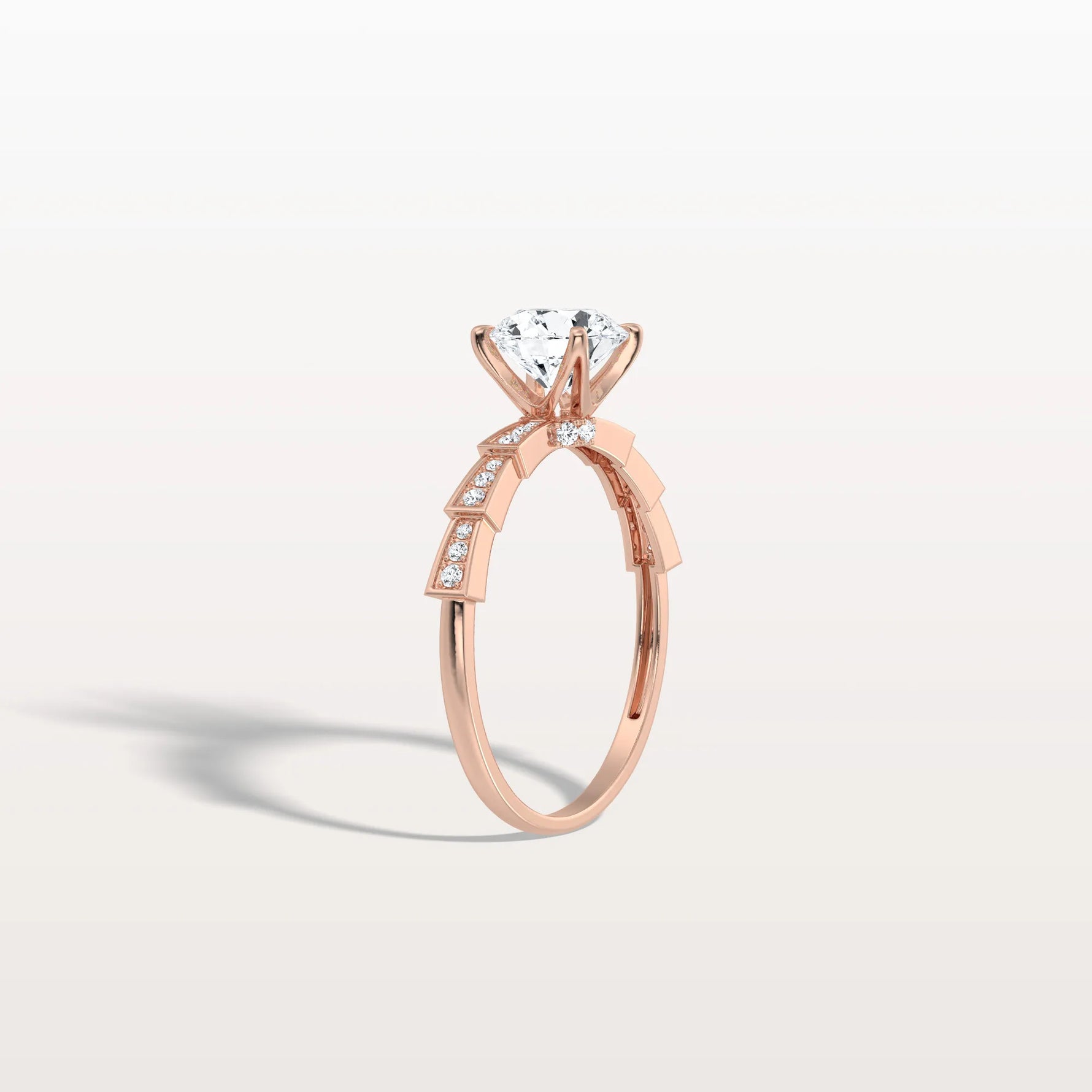 1CT Hidden Halo Lab Diamond Ring - Fashion,Pave - Rings
