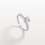 1CT Hidden Halo Lab Diamond Ring - Fashion,Pave - Rings