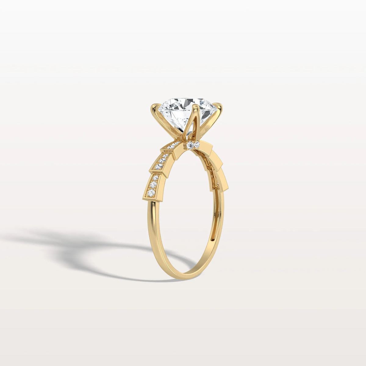 2CT Hidden Halo Lab Diamond Ring - Fashion,Pave - Rings