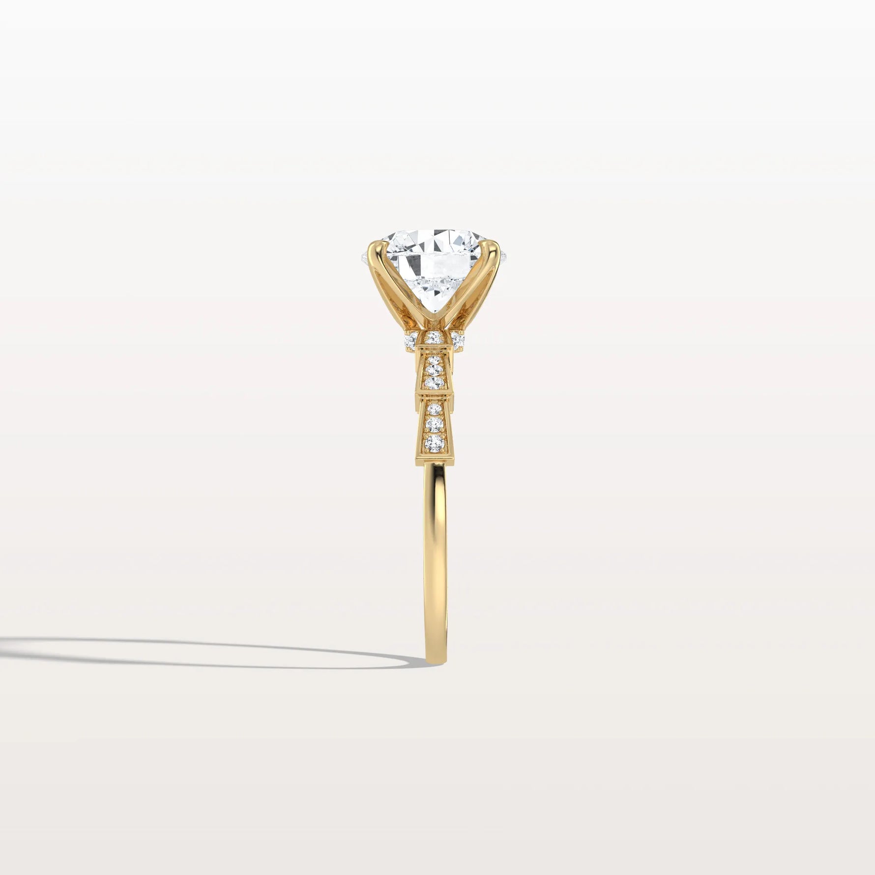 2CT Hidden Halo Lab Diamond Ring - Fashion,Pave - Rings