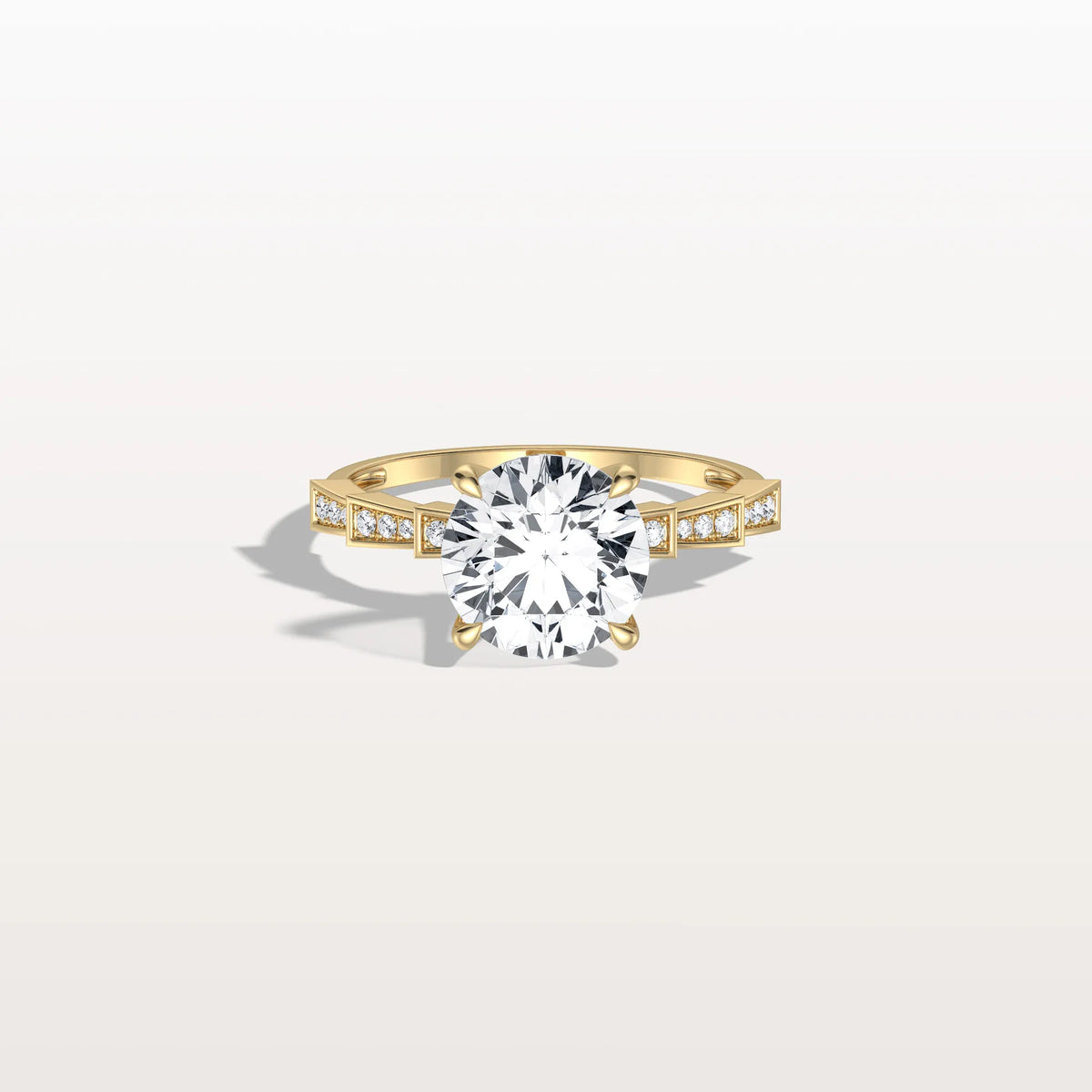 2CT Hidden Halo Lab Diamond Ring - Fashion,Pave - Rings