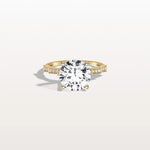 3CT Hidden Halo Lab Diamond Ring - Fashion,Pave - Rings