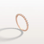 Half Eternity Lab Grown Diamond Ring In 14K Solid Gold/Platinum - Rings